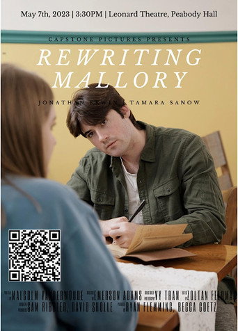 Movie poster for Rewriting Mallory (2023)