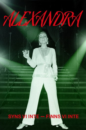 Movie poster for Alexandra - syns vi inte finns vi inte (2025)