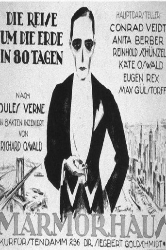 Movie poster for Around the World in 80 Days (1919)