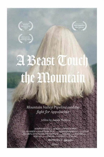 Movie poster for A Beast Touch the Mountain (2025)
