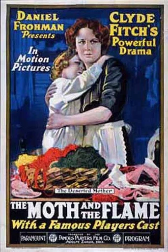 Movie poster for The Moth and the Flame (1915)
