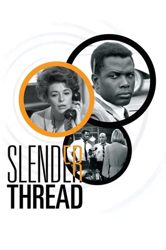 Movie poster for The Slender Thread (1965)