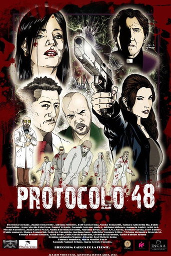 Movie poster for Protocolo 48: El experimento final (2012)