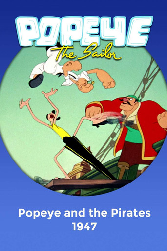 Movie poster for Popeye and the Pirates (1947)