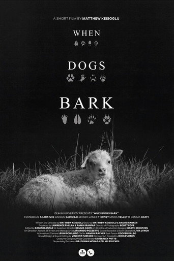 Movie poster for When Dogs Bark