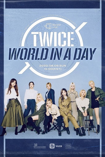 Movie poster for BEYOND LIVE - TWICE : World In A Day (2020)