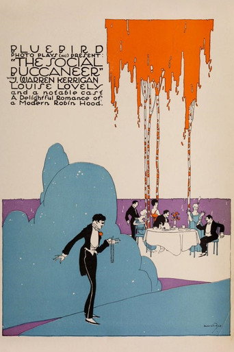 Movie poster for The Social Buccaneer (1916)