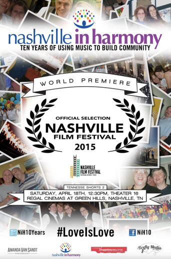 Movie poster for Nashville in Harmony: Ten Years of Using Music to Build Community (2015)