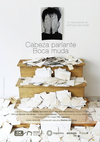 Movie poster for Cabeza parlante boca muda (2024)