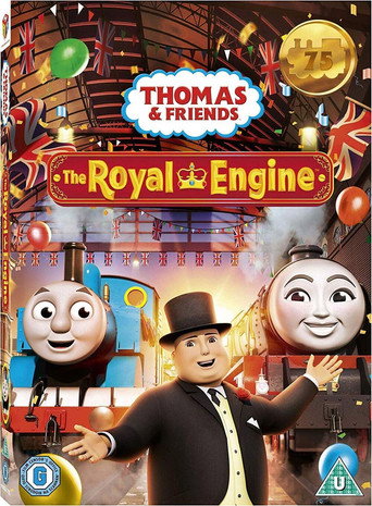 Movie poster for Thomas and Friends: The Royal Engine (2020)