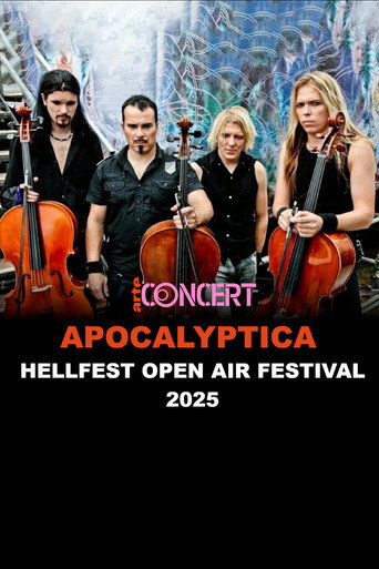 Movie poster for Apocalyptica @ Hellfest 2025 (2025)