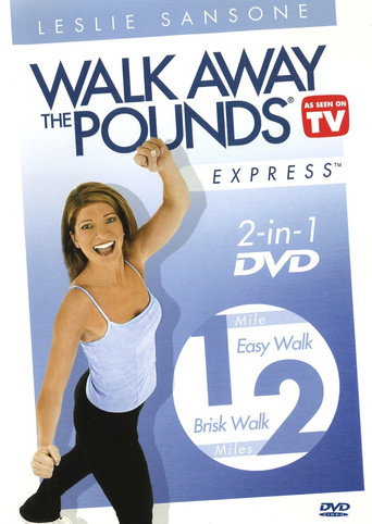 Movie poster for Leslie Sansone: Walk Away The Pounds Express ~ 1 & 2 Miles (2003)