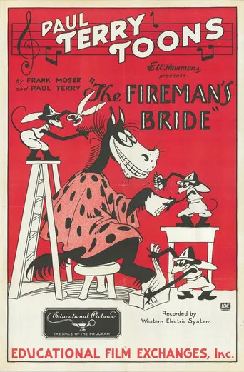 Movie poster for The Fireman's Bride (1931)