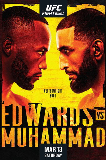 Movie poster for UFC Fight Night 187: Edwards vs. Muhammad (2021)