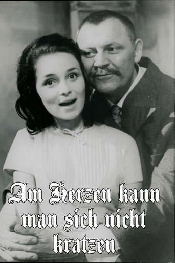 Am Herzen kann man sich nicht kratzen poster