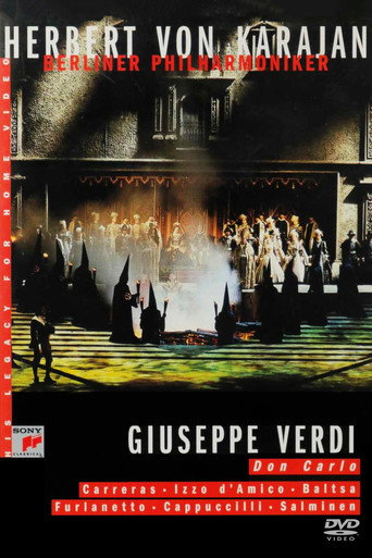 Movie poster for Herbert von Karajan: Verdi: Don Carlo (1986)