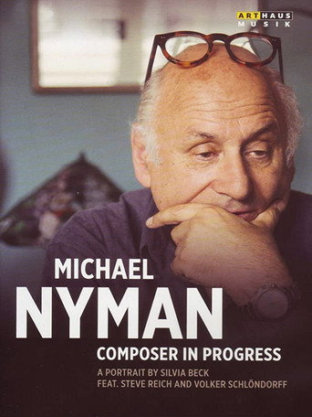Movie poster for Michael Nyman in Progress (2010)