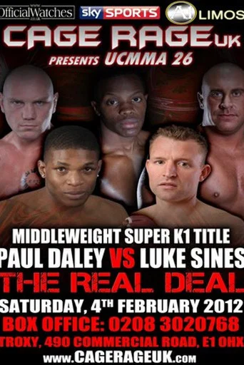Movie poster for UCMMA 26: The Real Deal (2012)