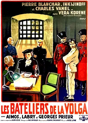 Movie poster for Les Bateliers de la Volga (1935)