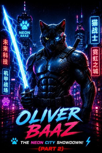 Movie poster for Oliver Baaz: The Neon City Showdown!  (Part 2)