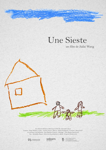 Movie poster for Une sieste (2022)