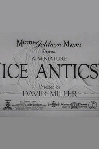 Movie poster for Ice Antics (1939)