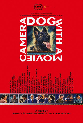 Movie poster for Dog with a Movie Camera (2026)
