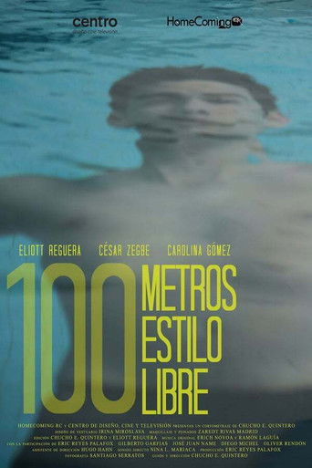 100m Freestyle poster