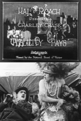 Movie poster for Publicity Pays (1924)