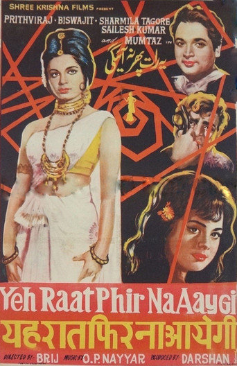Movie poster for Yeh Raat Phir Na Aaygi (1966)