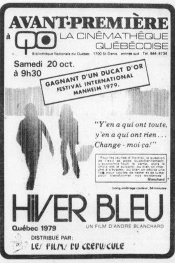 Movie poster for Blue Winter (1979)