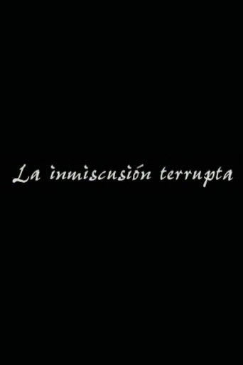 Movie poster for La inmiscusión terrupta (2006)