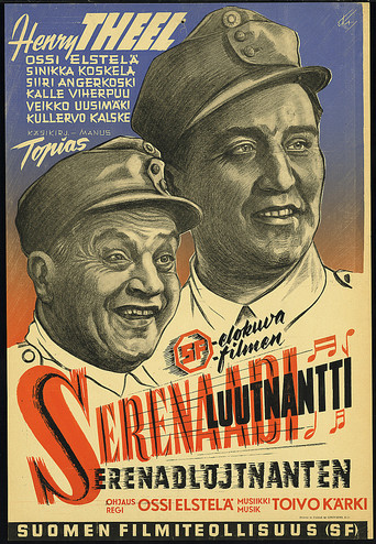 Serenaadiluutnantti poster