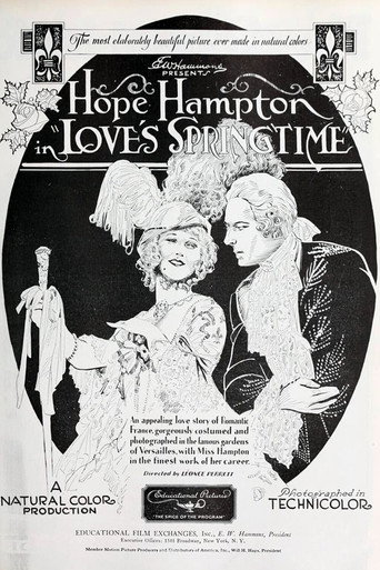 Movie poster for Love's Springtime (1927)