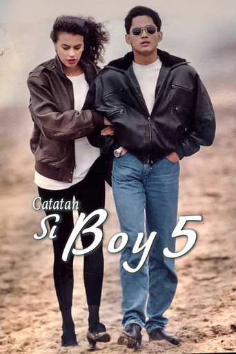 Movie poster for Catatan Si Boy 5 (1991)