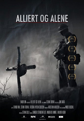Alliert og alene poster