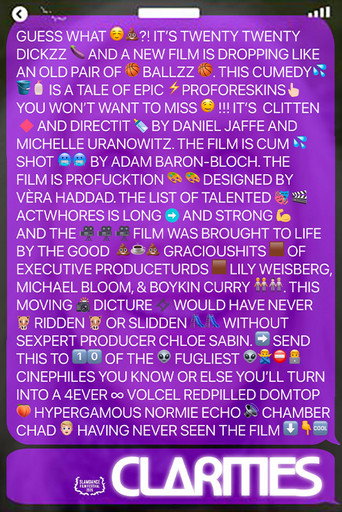 Movie poster for Clarities (2026)