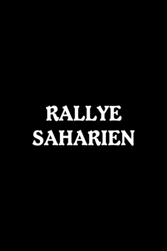Rallye saharien poster