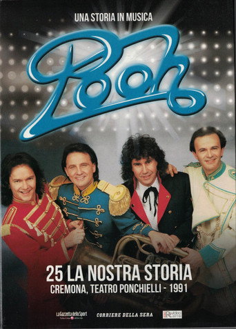 Movie poster for POOH - 25 la nostra storia - Cremona, Teatro Ponchielli (1991)