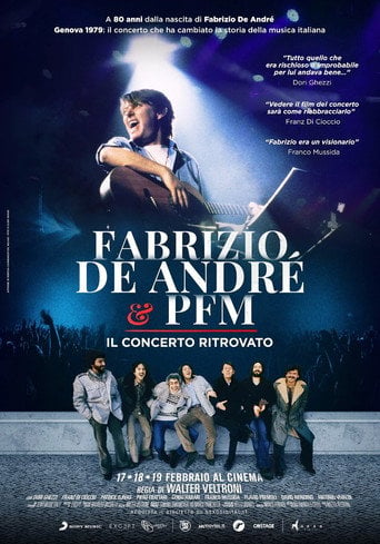 Movie poster for Faber in Sardegna & L'ultimo concerto di Fabrizio De André (2015)