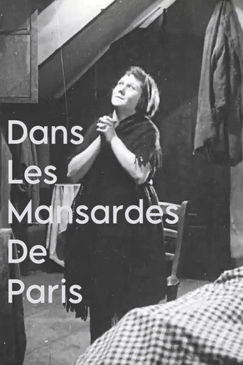 Movie poster for Dans Les Mansardes De Paris (1924)