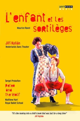 Movie poster for L'Enfant et les sortilèges - Jiří Kylián (1986)