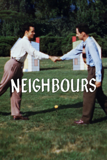 Movie poster for Neighbours (1952)