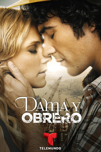 Dama y obrero poster