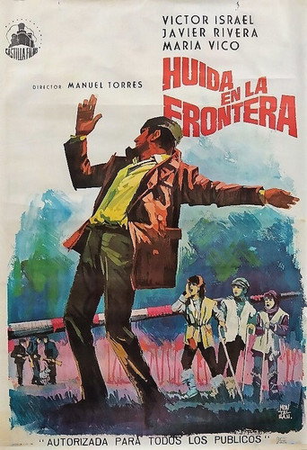 Movie poster for Huida en la frontera (1966)