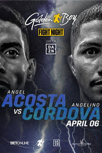 Movie poster for Angel Acosta vs. Angelino Cordova (2023)