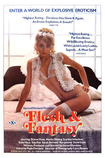 Movie poster for Flesh & Fantasy (1985)