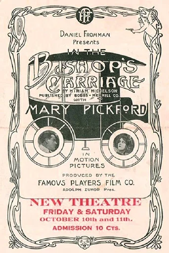 Movie poster for In the Bishop's Carriage (1913)