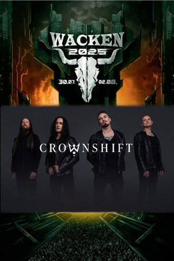 Movie poster for Crownshift Live at Wacken 2025 (2025)