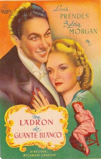 Movie poster for Un ladrón de guante blanco (1946)
